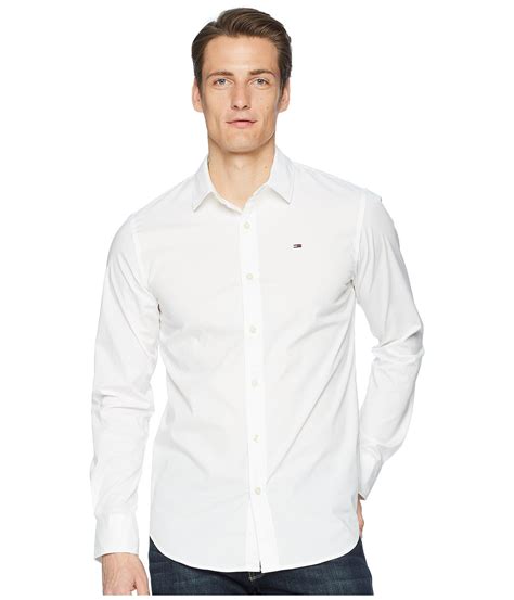 tommy hilfiger long sleeve button up